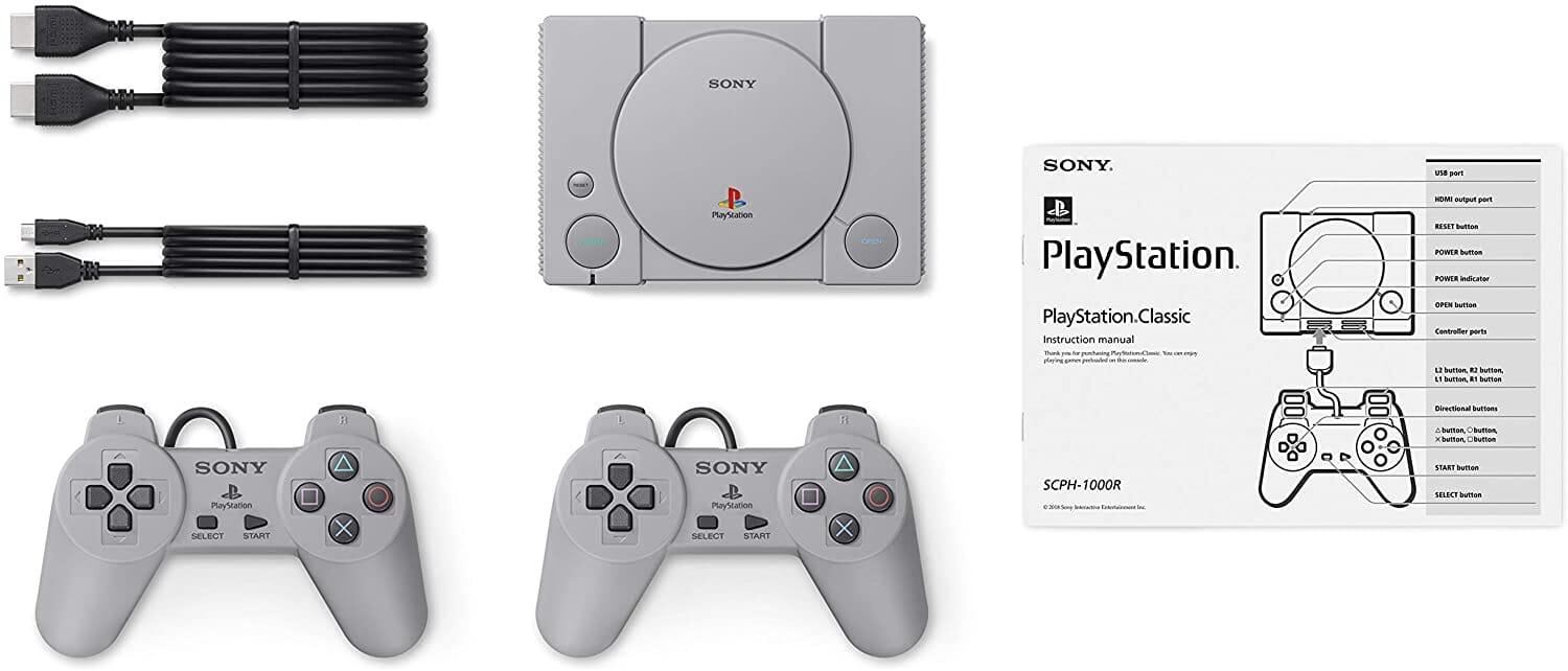 PlayStation Classic (Including 250 Games) Video Game Consoles Sony 