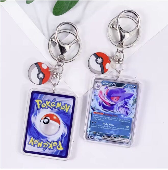 Pokémon Card Acrylic Keychain (6 cm) Keychain Retro Games Gengar V2 