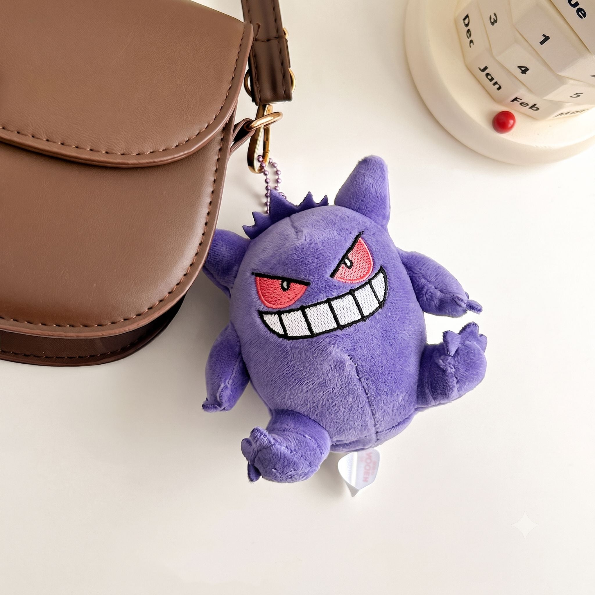 Pokémon Gengar Plush Keychain (10cm) Plush Toys Retro Games 