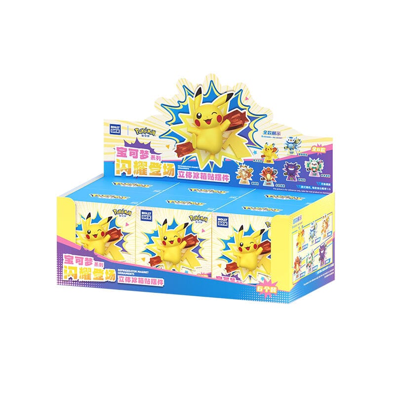 Pokémon Shining Debut Series Blind Box Fridge Magnet (1 Random Piece) Blind Box Retro Games 
