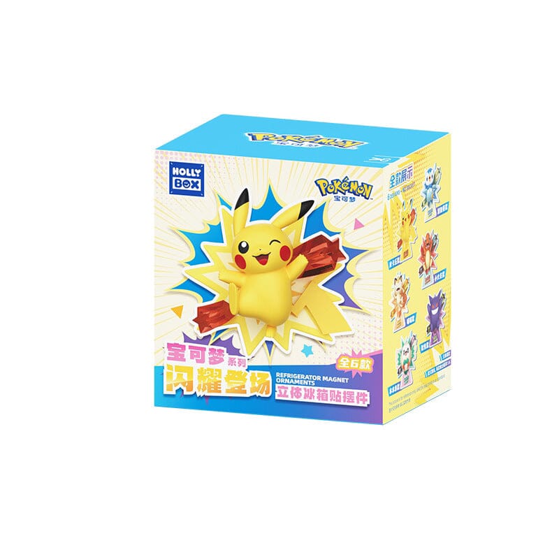 Pokémon Shining Debut Series Blind Box Fridge Magnet (1 Random Piece) Blind Box Retro Games 