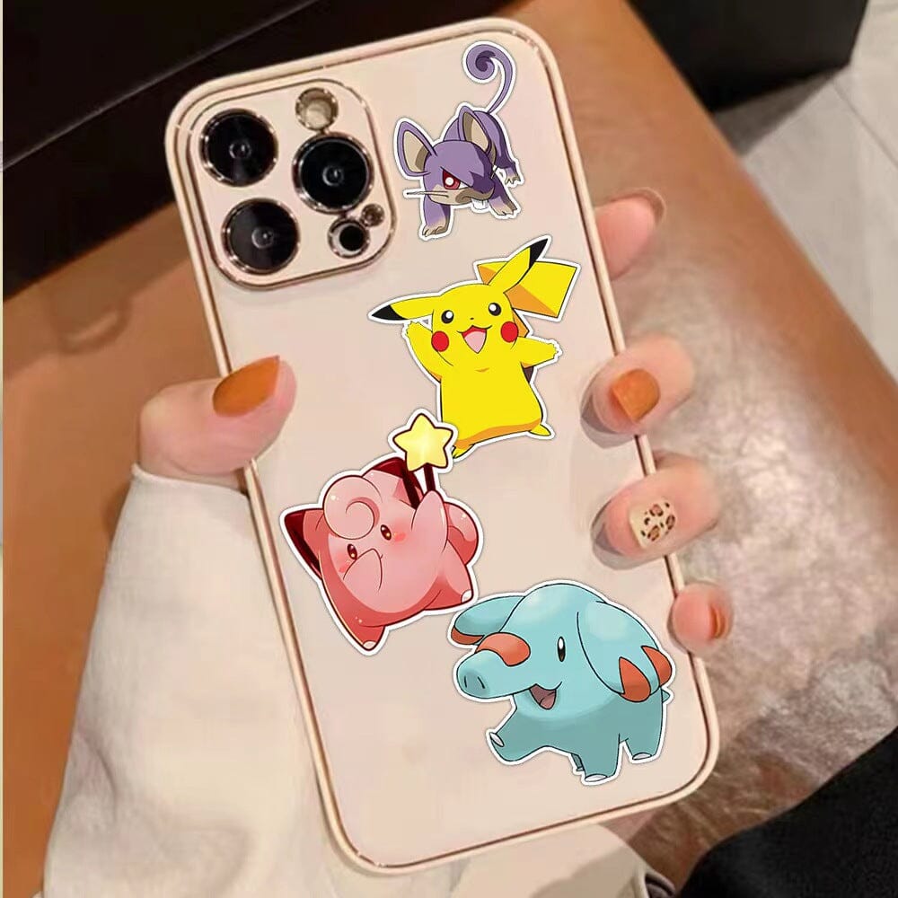 Pokémon Stickers (50pcs) Decorative Stickers Retro Games 
