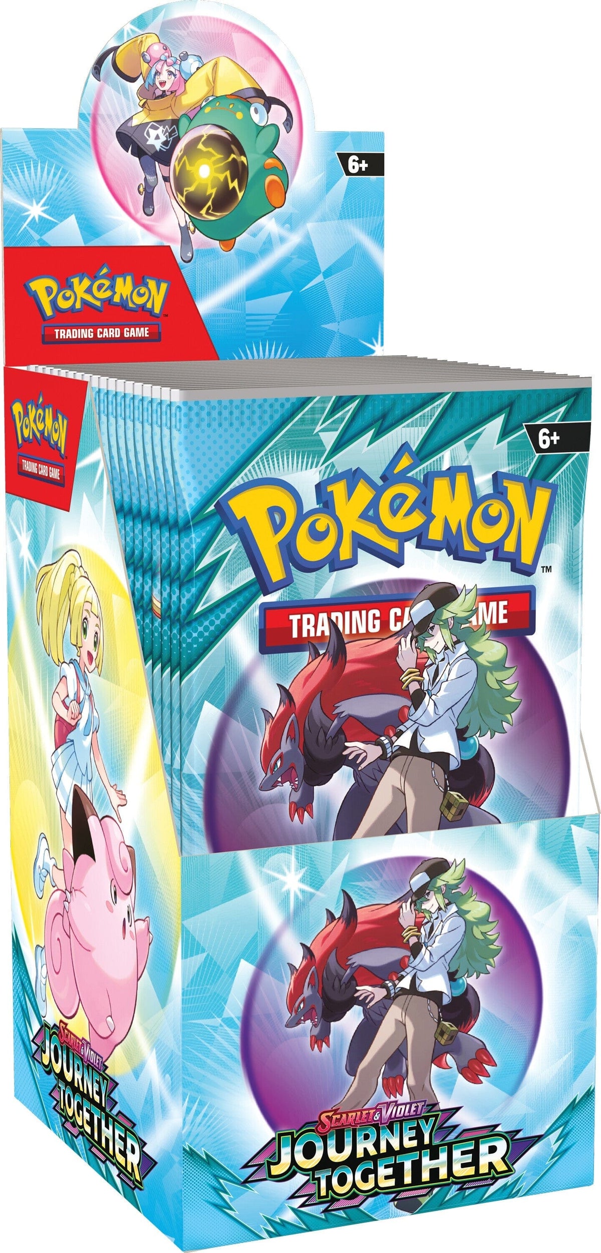 Journey Together Booster Display Box - angle