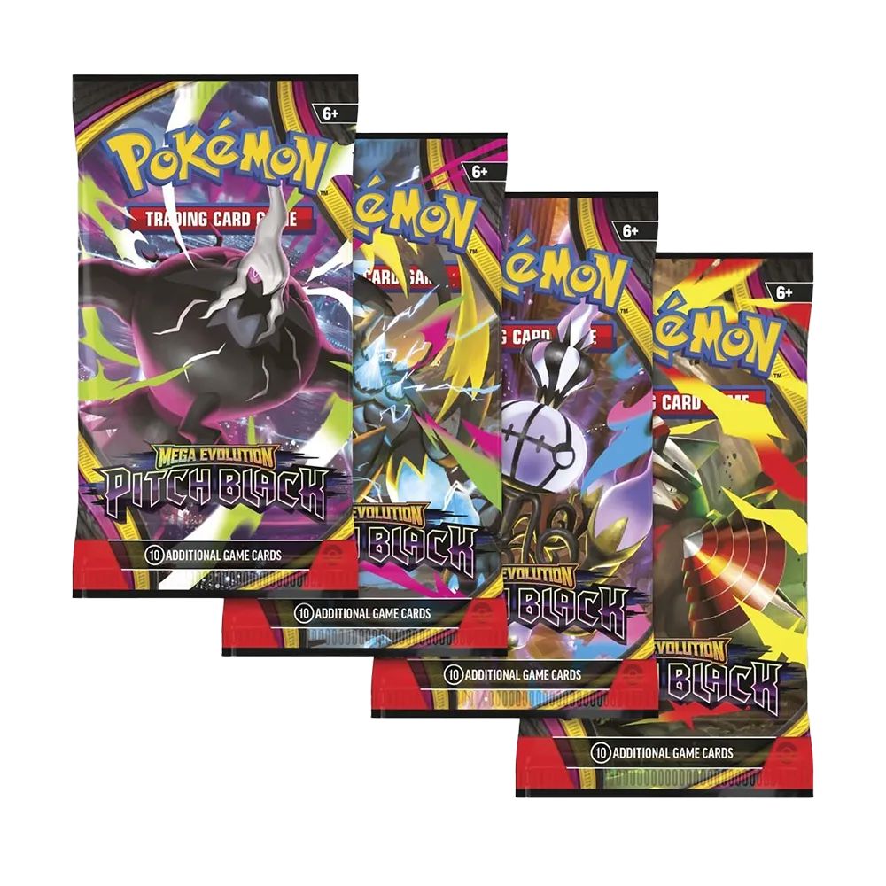 Pokemon TCG: Mega Evolution Pitch Black Booster Pack (Single Pack) Trading Card Games Pokemon 