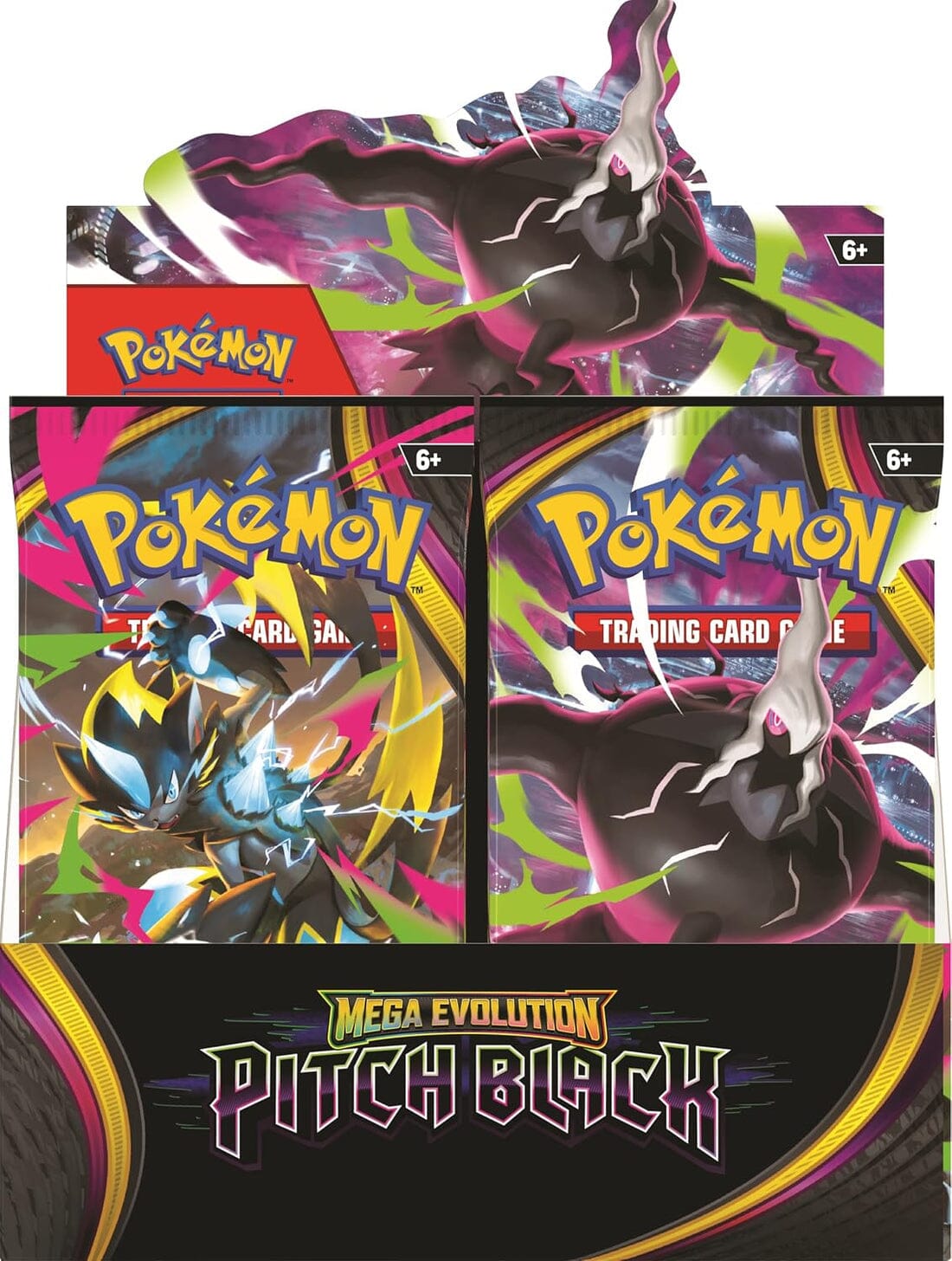 Pokemon TCG: Mega Evolution Pitch Black Booster Pack (Single Pack) Trading Card Games Pokemon 
