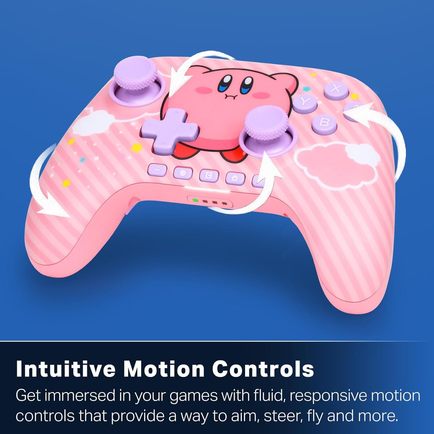 PowerA Advantage Wireless Controller for Nintendo Switch 2 - Kirby Puff Game Controllers PowerA 