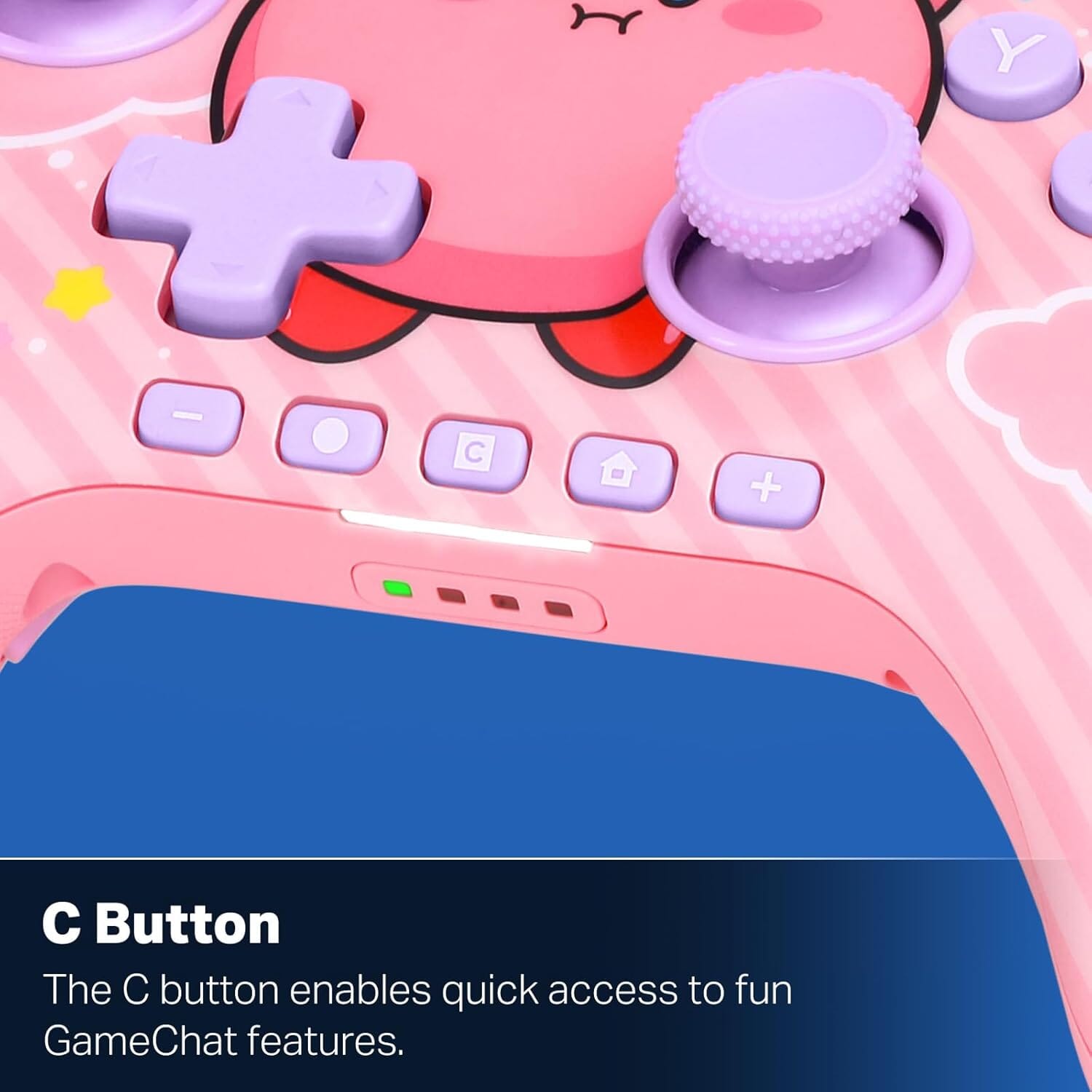 PowerA Advantage Wireless Controller for Nintendo Switch 2 - Kirby Puff Game Controllers PowerA 