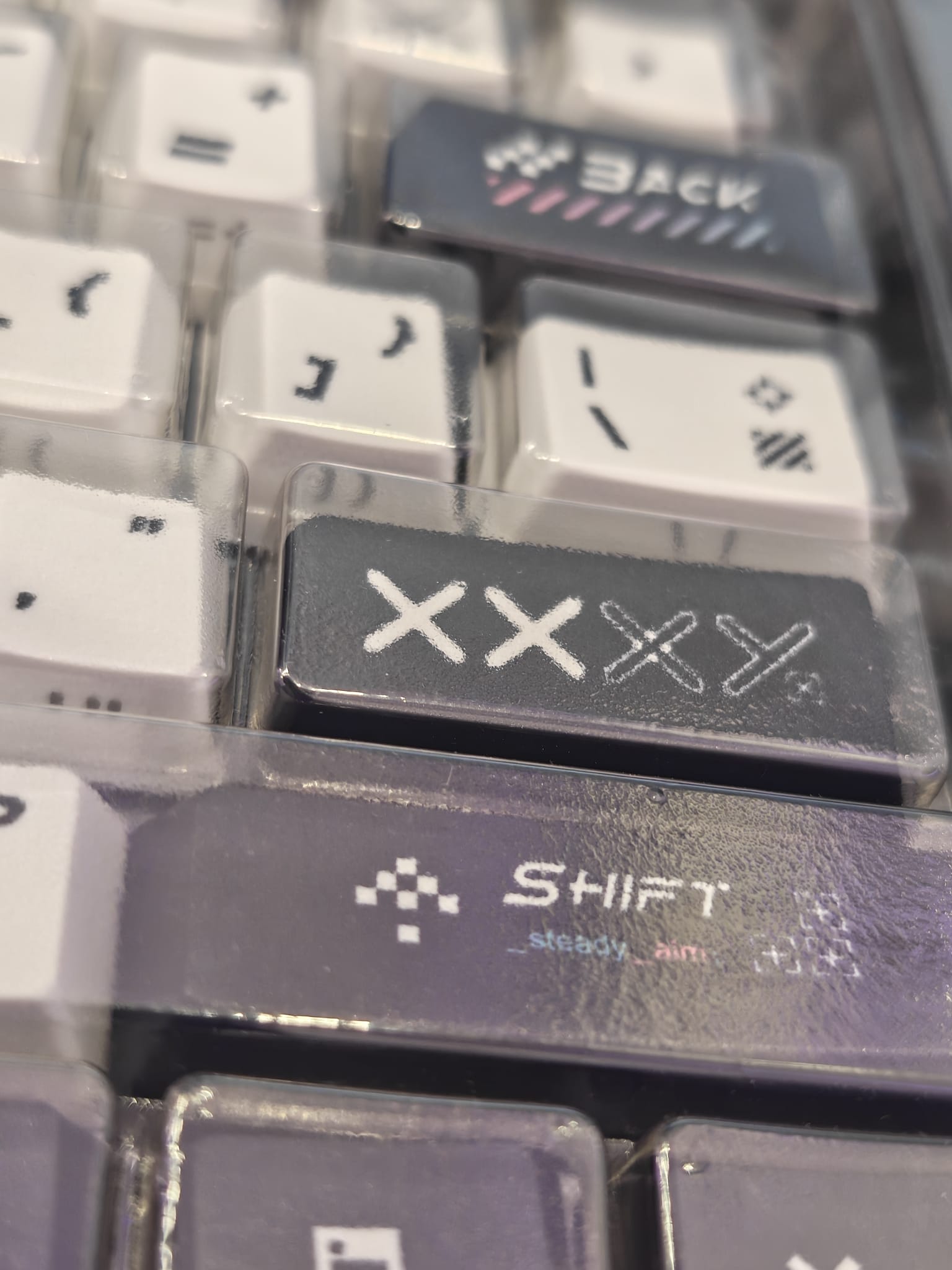 PrintStream keyboard Keycaps Retro Games 