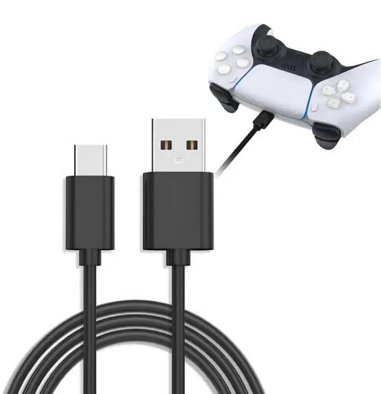 PS5 Charging Cable 1m Video Game Console Accessories Retro Games 