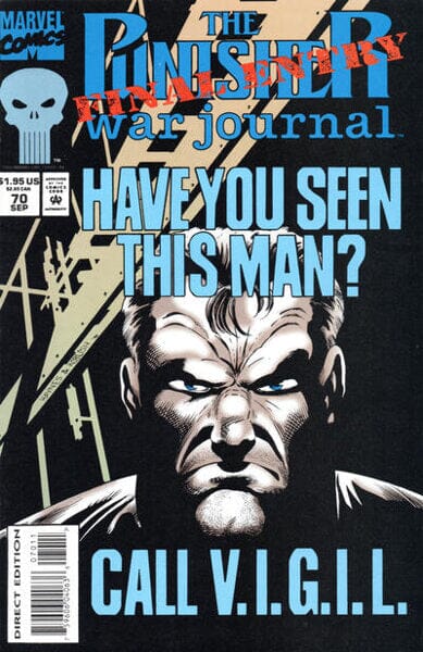 Punisher War Journal #70 Comics Marvel 