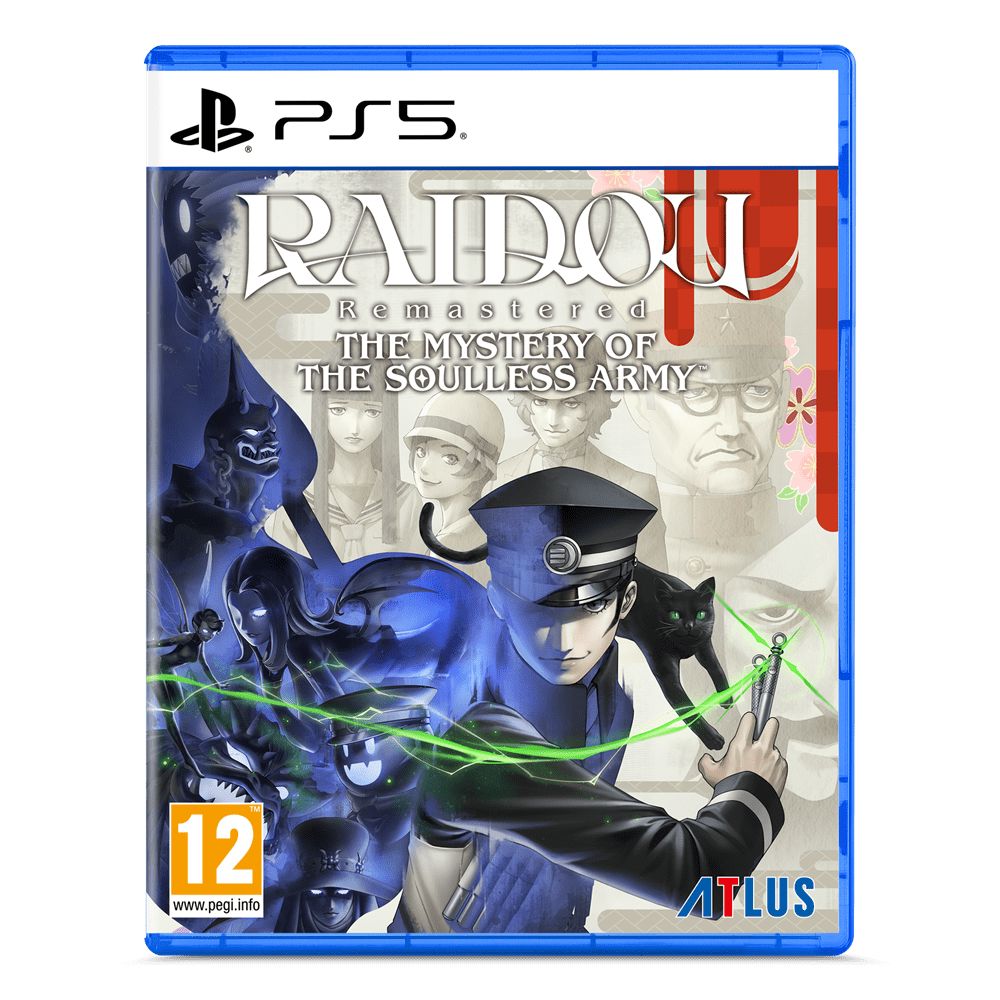 RAIDOU Remastered: The Mystery of the Soulless Army PS5 box (HMV)