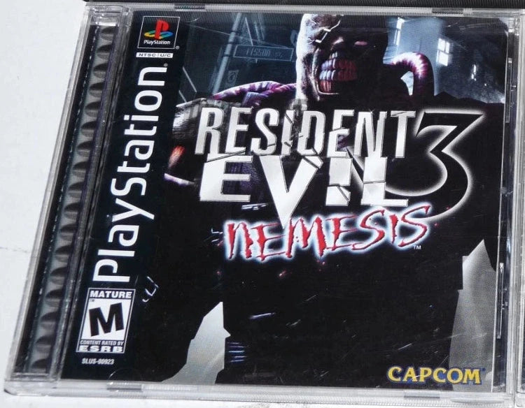 Resident Evil 3 (R1) (Complete In Box- Very Good Condition) - PS1 Video Game Software Capcom 
