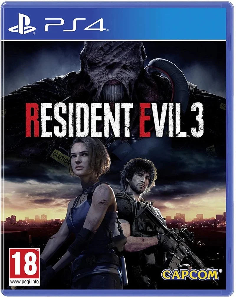 Resident Evil 3 (R2) - PS4 Video Game Software Capcom 