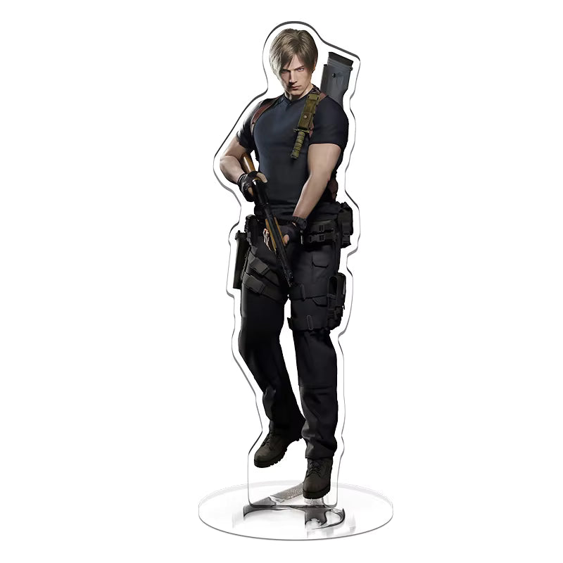 Resident Evil 4: Leon Kennedy #2 - Acrylic Stand Video Game Console Accessories Retro Games 