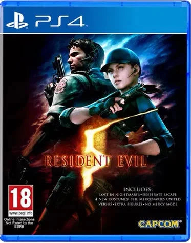 Resident Evil 5 (R2) - PS4 Video Game Software Capcom 
