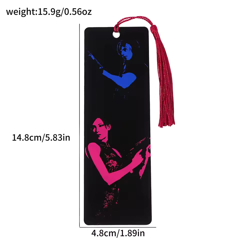 Resident Evil (Ada Wong) - Acrylic Bookmark Retro Games 