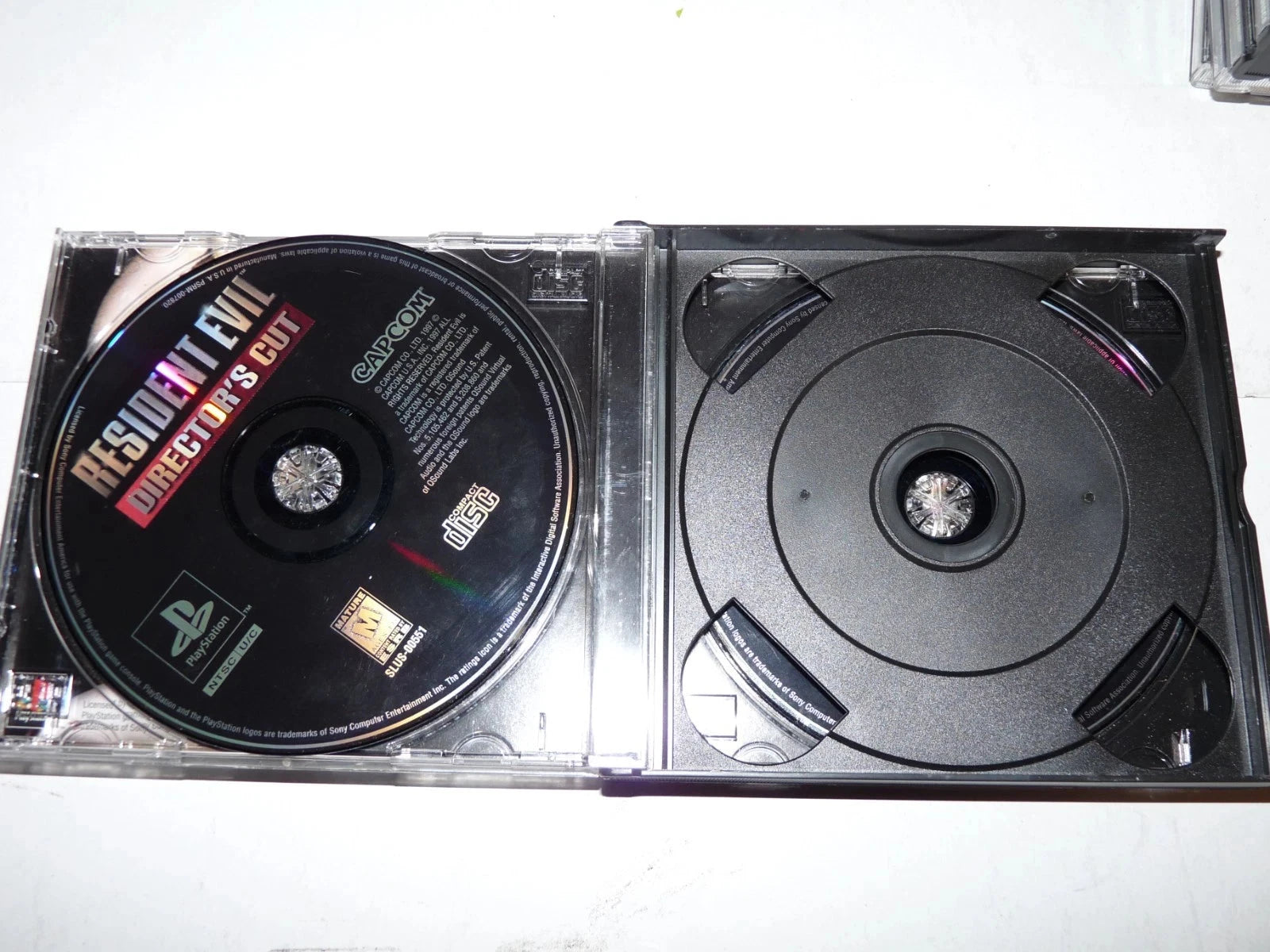 Resident Evil Director's Cut (R1) (Complete In Box- Very Good Condition) - PS1 Video Game Software Capcom 