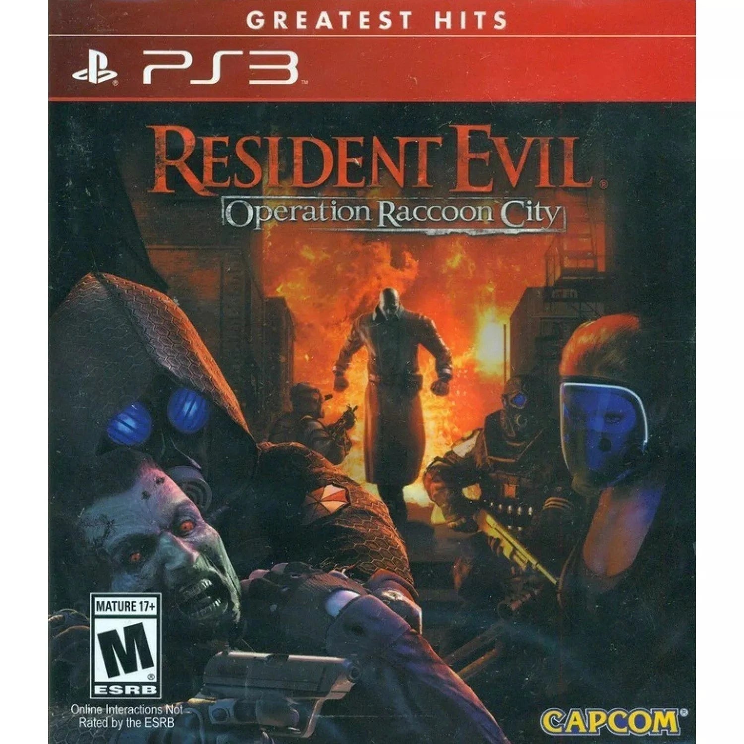 Resident Evil: Operation Raccoon City (Greatest Hits) (Sealed New) - PS3 Video Game Software Capcom 