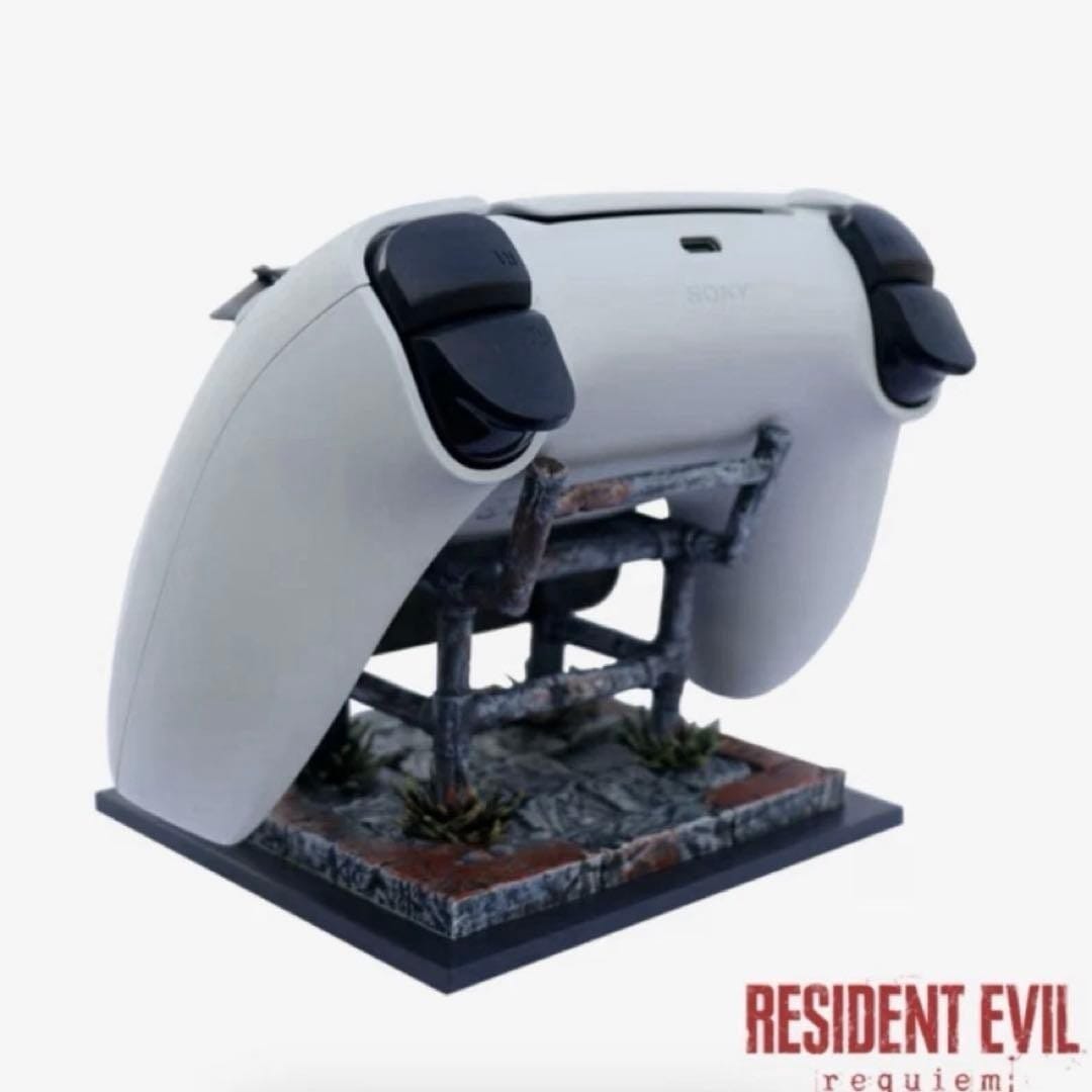 Resident Evil Requiem Universal Controller Holder - Welcome to Raccoon City Gaming Accessories Capcom 