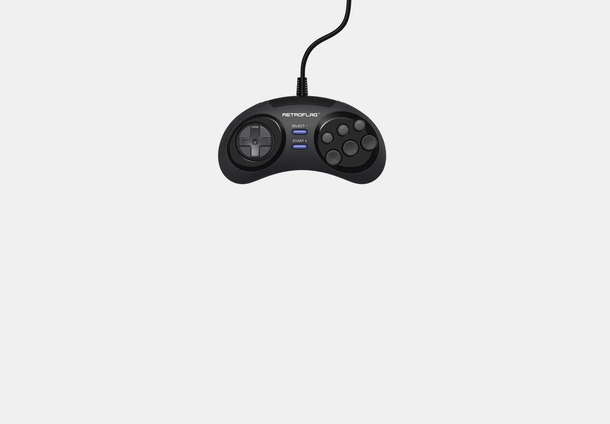 Retroflag Classic USB Controller-M Sega Genesis style