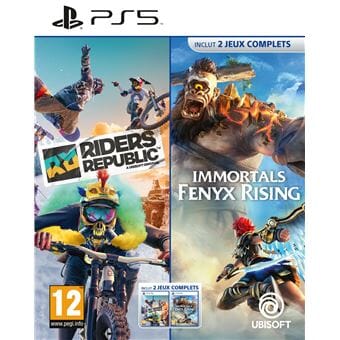 Riders Republic + Immortals Fenyx Rising compilation box art