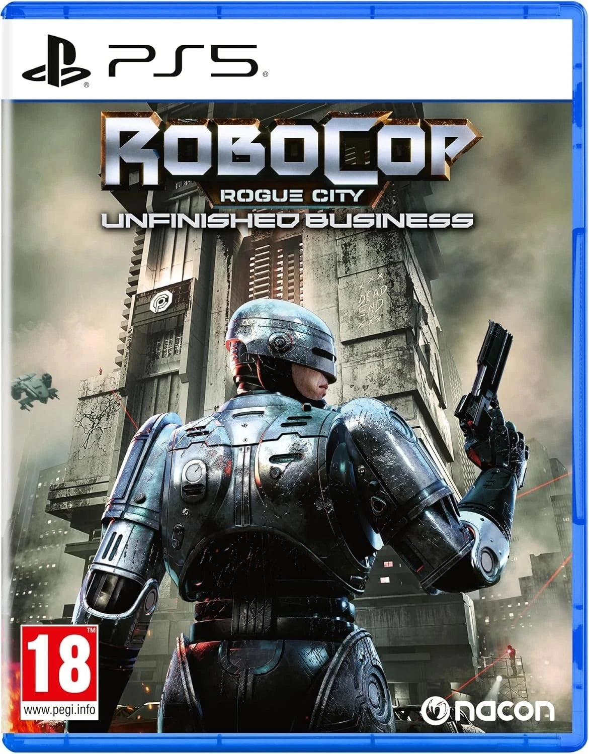 RoboCop: Rogue City - Unfinished Business (R2) - PS5 Video Game Software Nacon 