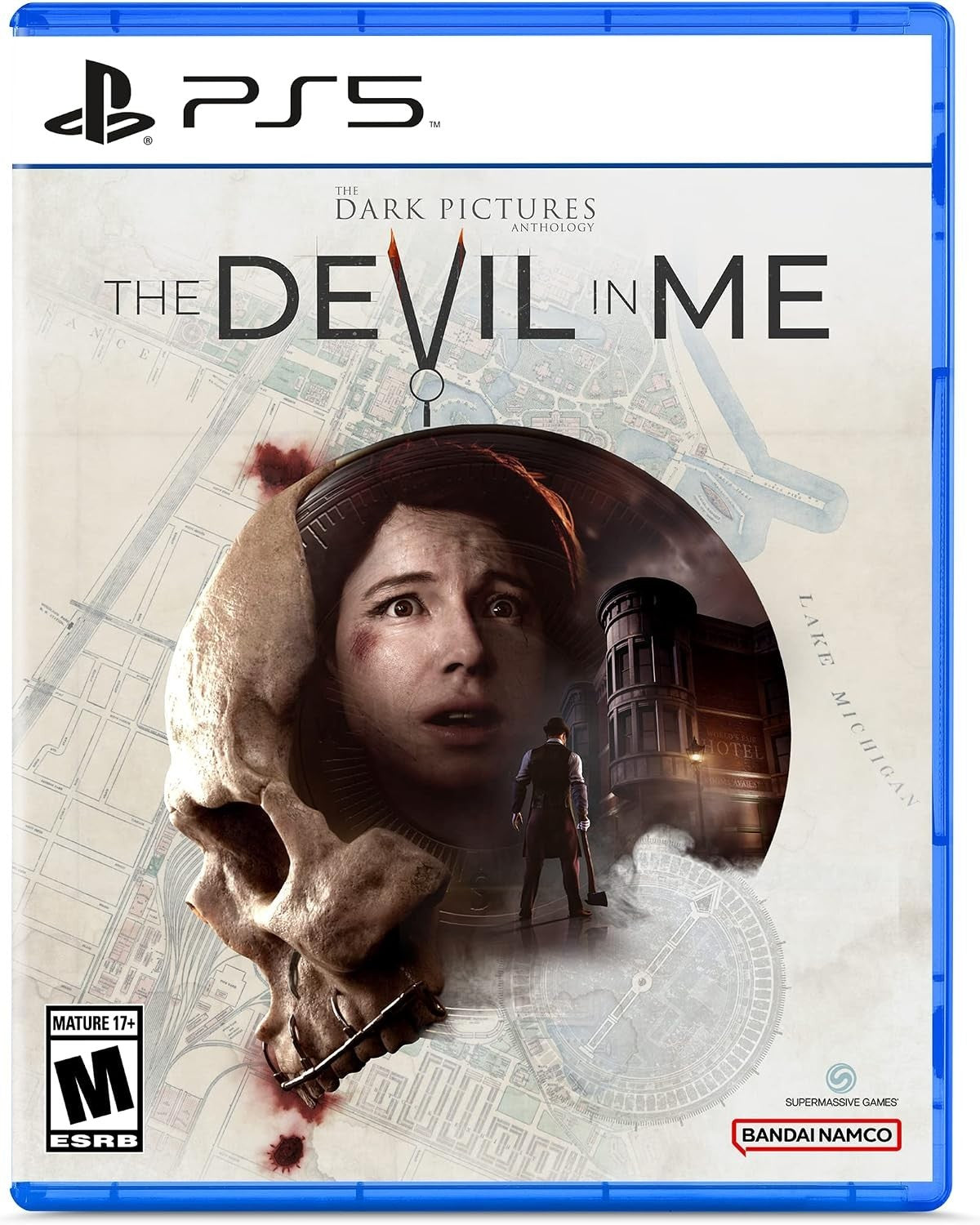 The Devil in Me (R1) - PS5 - US ESRB box art