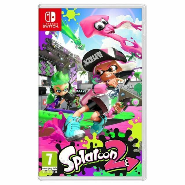 Splatoon 2 (R2) - Switch - PEGI box art