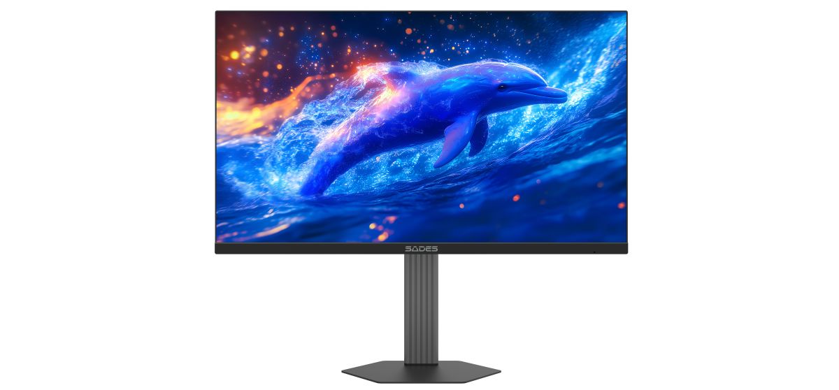 Sades BN-Dolphin SA-F01Q27, 27" QHD (2K) 2560x1440, 200Hz, 0.5ms, IPS, Flat Gaming Monitor - Black