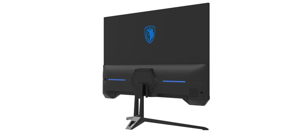 شاشة ألعاب مسطحة من Sades SL-Sealion-24 SA-F01F24B، 24 بوصة، دقة FHD 1920x1080، 120 هرتز، 1 مللي ثانية، HDMI 2.1، IPS - أسود
