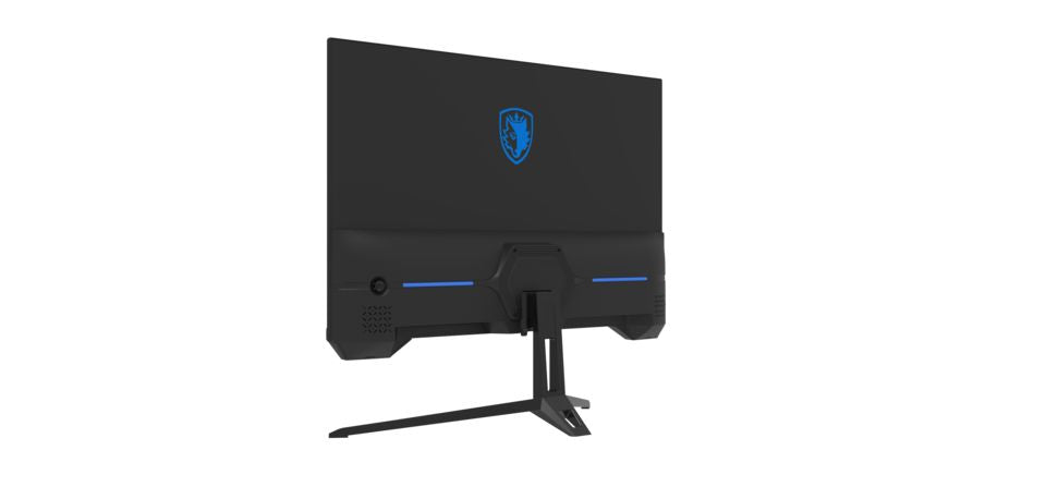 شاشة ألعاب مسطحة من Sades SL-Sealion-27 SA-F01F27B، 27 بوصة، دقة FHD 1920x1080، 120 هرتز، 1 مللي ثانية، HDMI 2.1، IPS - أسود
