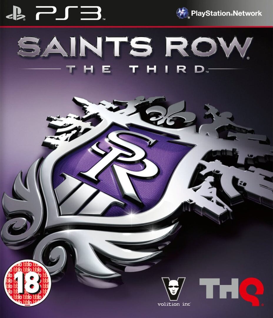 Saints Row: The Third PS3 box art