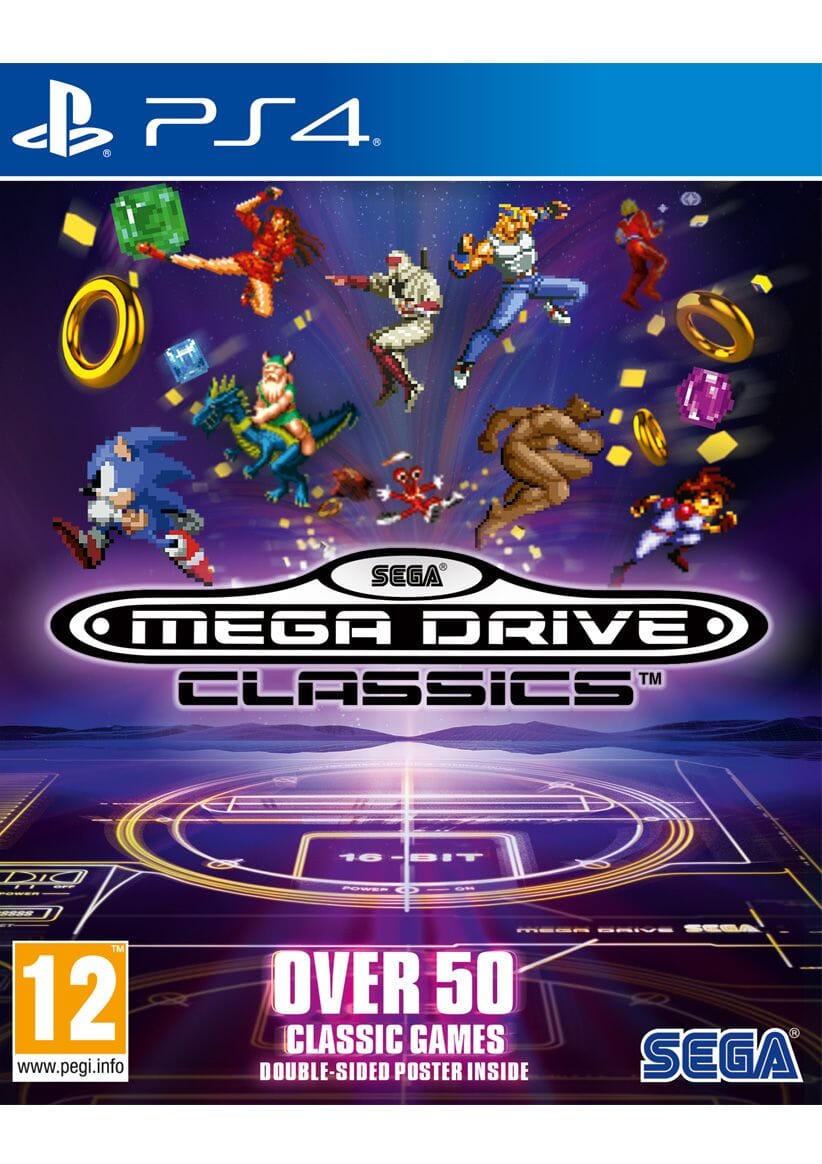 Sega Mega Drive Classics (R2) - PS4 - official box art