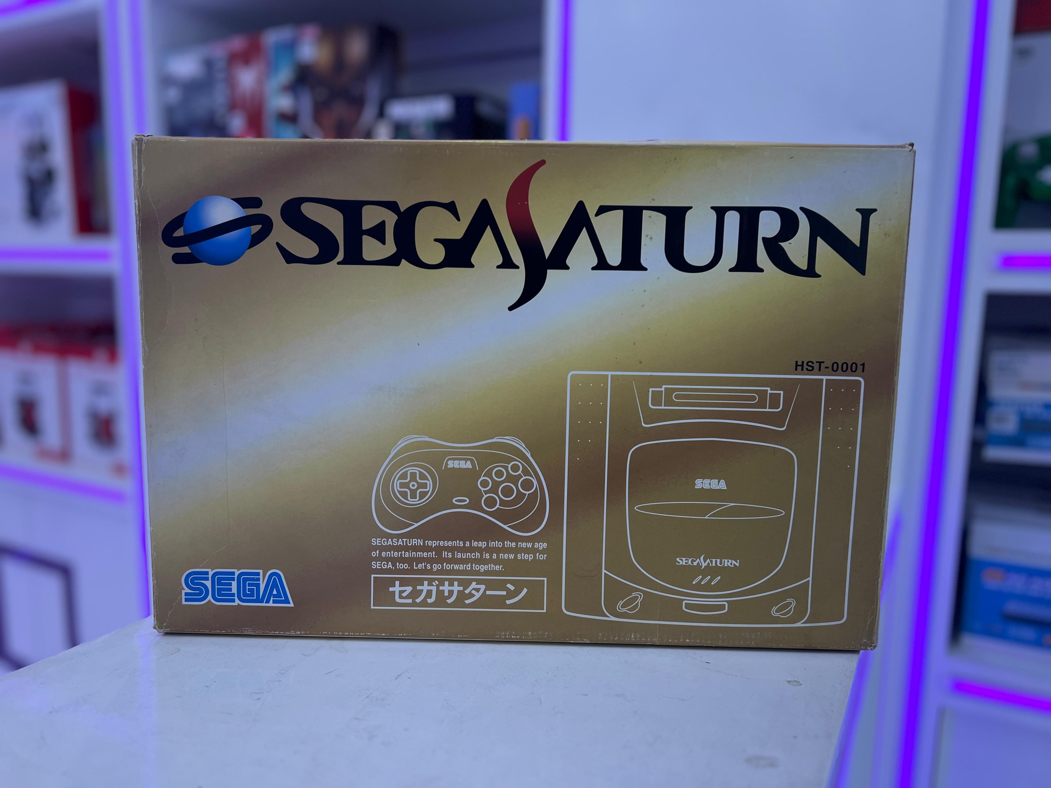 Sega Saturn Console (R3- Used Like New) - Grey Video Game Consoles SEGA 
