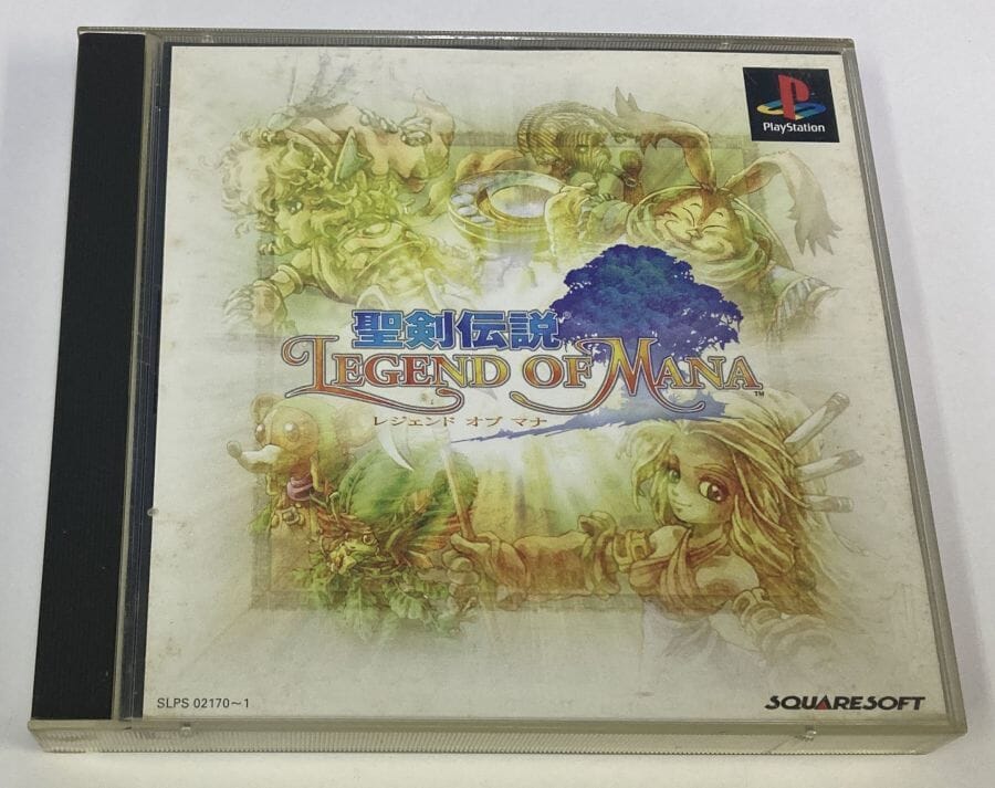 Seiken Densetsu: Legend of Mana (R3) (Complete In Box- Very Good Condition) - PS1 Video Game Software SquareSoft 