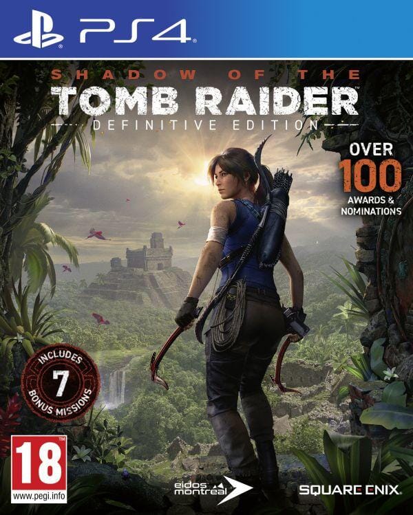Shadow of the Tomb Raider Definitive Edition PS4 box (PriceCharting PAL)