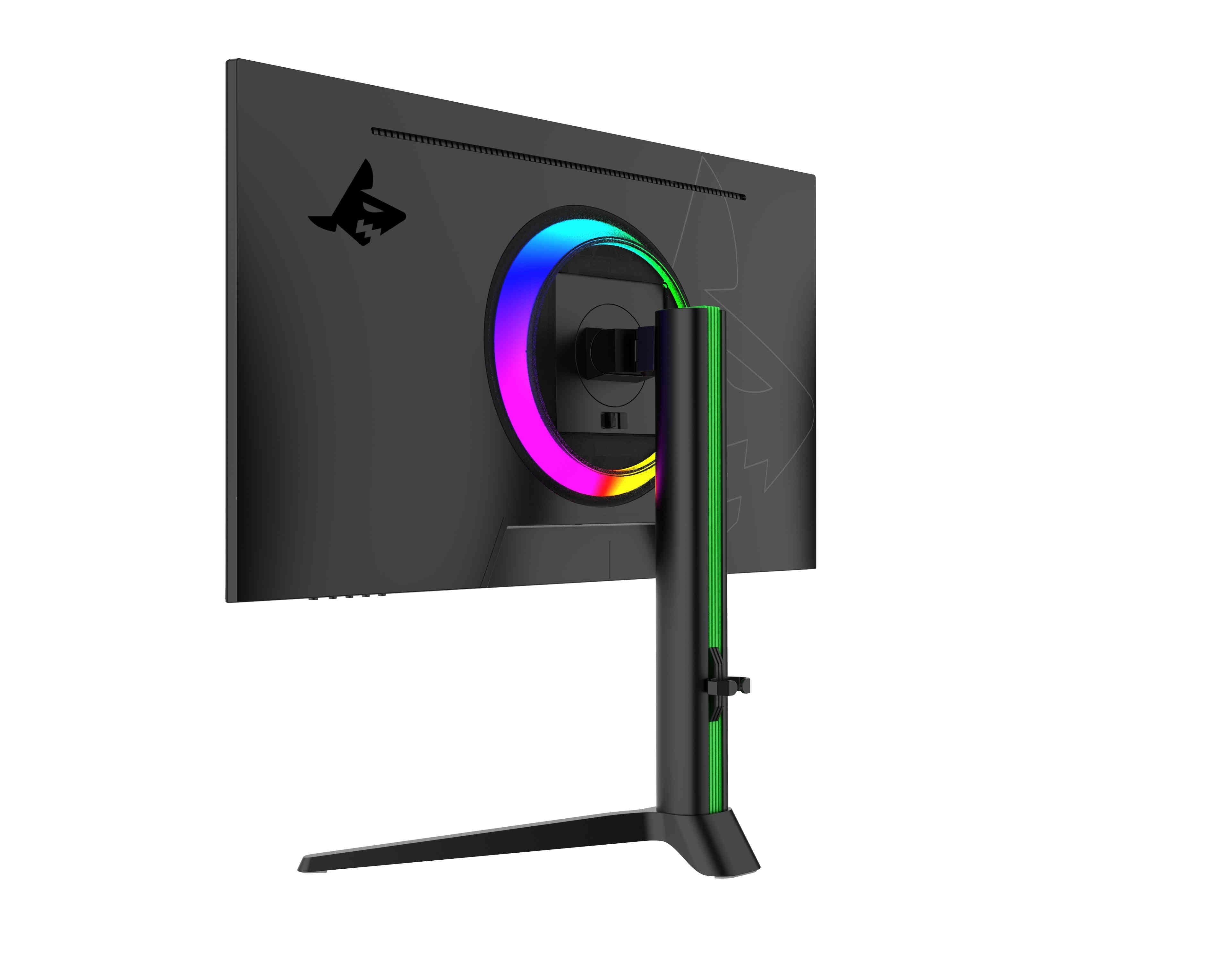 SHARX Gaming Monitor 27", UHD 160hz Refresh Rate, 0.3ms, Fast IPS, UHD, 2.1HDMI, Adjustable Stand, RGB Backlight, Free Sync, G-Sync Compatible Model 27U160I