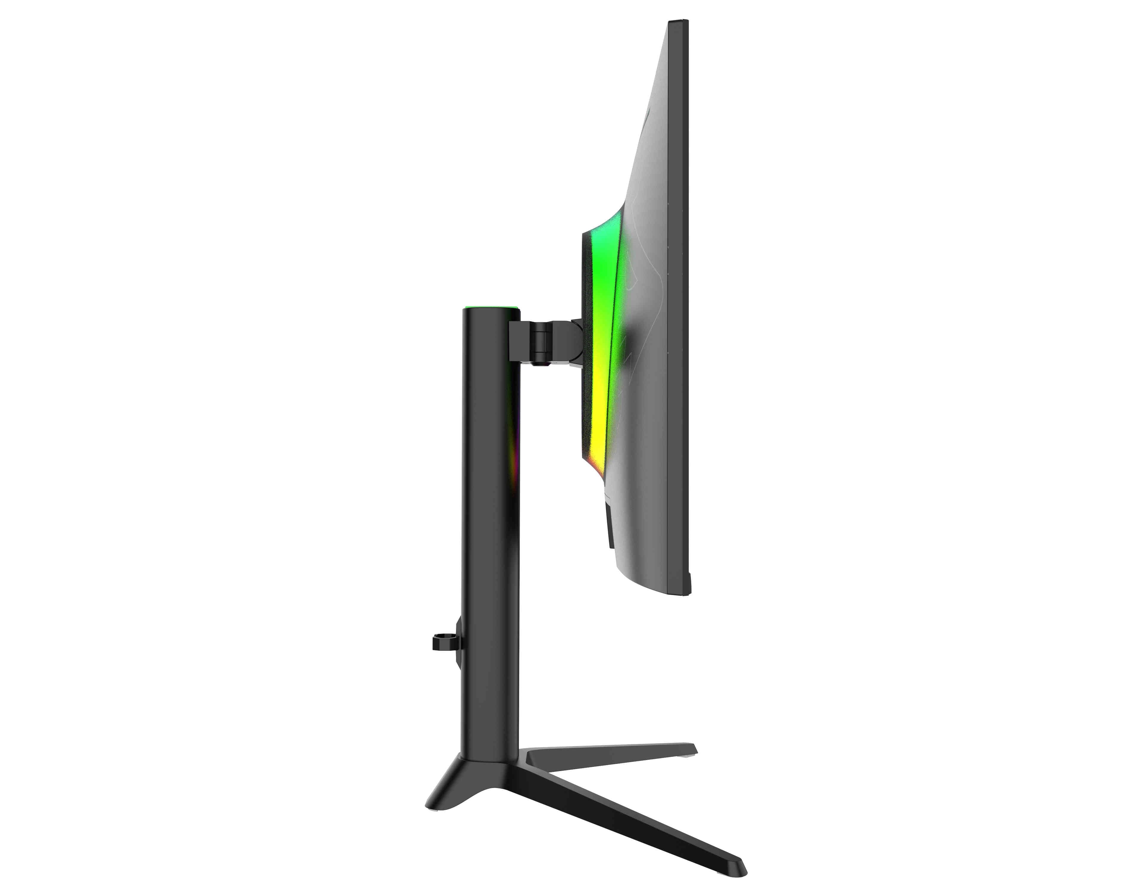 SHARX Gaming Monitor 27", UHD 160hz Refresh Rate, 0.3ms, Fast IPS, UHD, 2.1HDMI, Adjustable Stand, RGB Backlight, Free Sync, G-Sync Compatible Model 27U160I