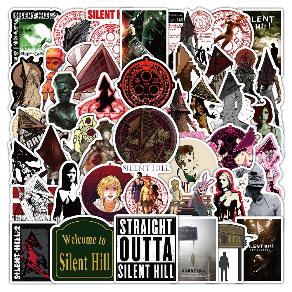 Silent Hill Stickers #1 (50pcs) Decorative Stickers Retro Games 