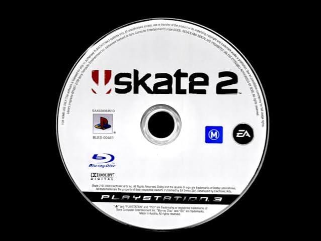 Skate 2 (R1)(Loose - Very Good Condition) - PS3 Video Game Electronic Arts 