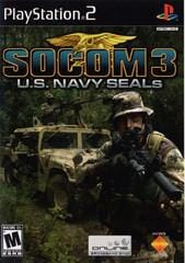 SOCOM 3 US Navy Seals (R1) (Complete In Box - Like New) - PS2 Video Game Software Lucas 