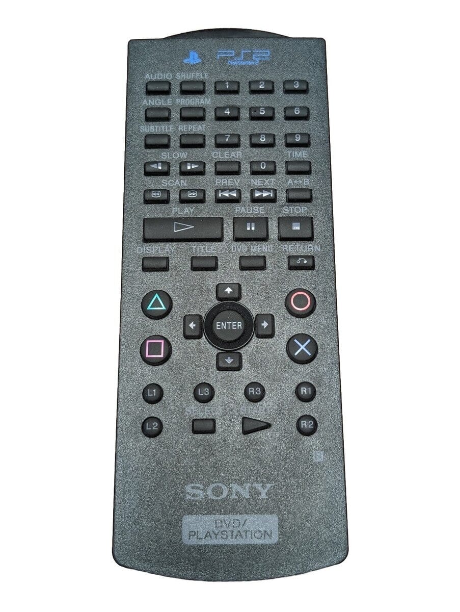 Sony PlayStation 2 DVD Remote Control No Receiver Dongle - Used Video Game Software Sony 
