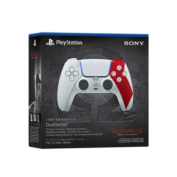 Sony Playstation 5 DualSense Wireless Controller - God of War™ 20th Anniversary Limited Edition Game Controllers Sony 