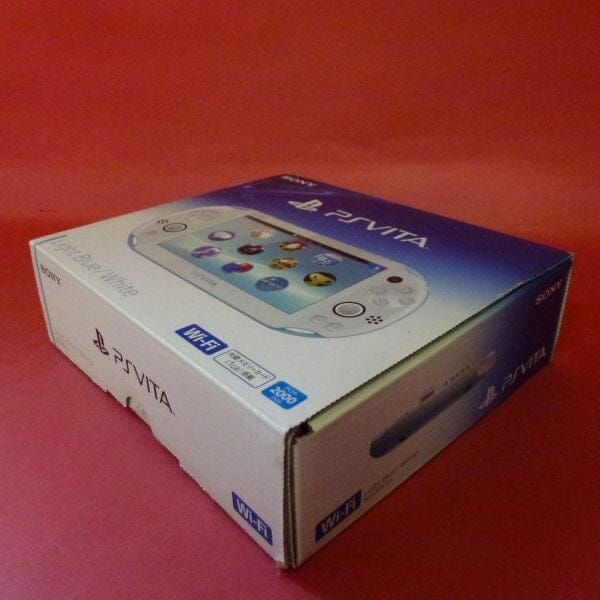 Sony PS Vita Model 2000 (Like New) - Light Blue/White + (7500 Games) Video Game Consoles Sony 