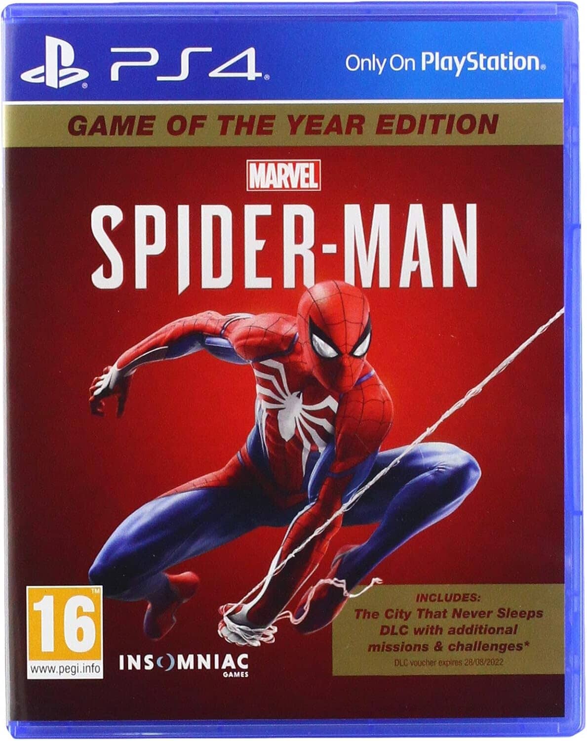 Spider-Man (Game of the Year Edition) (R2) - PS4 Sony Interactive Entertainment 