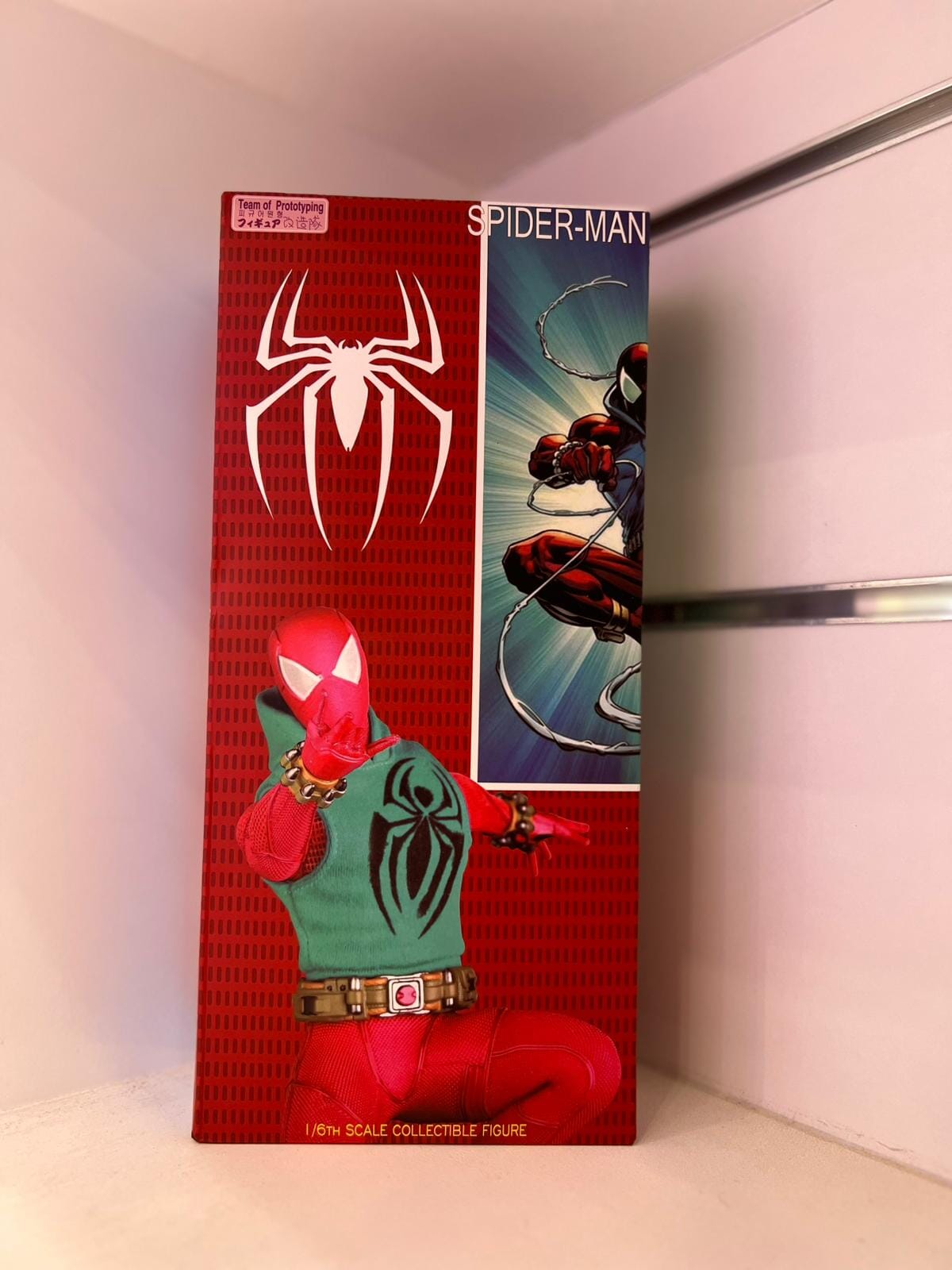 Spiderman Home Coming With Suit 1/6 Scale Video Game Console Accessories Team Of Prototyping 