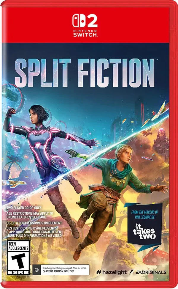 Split Fiction (Download code only) (R1) - Nintendo Switch 2 Video Game Software Electronic Arts 