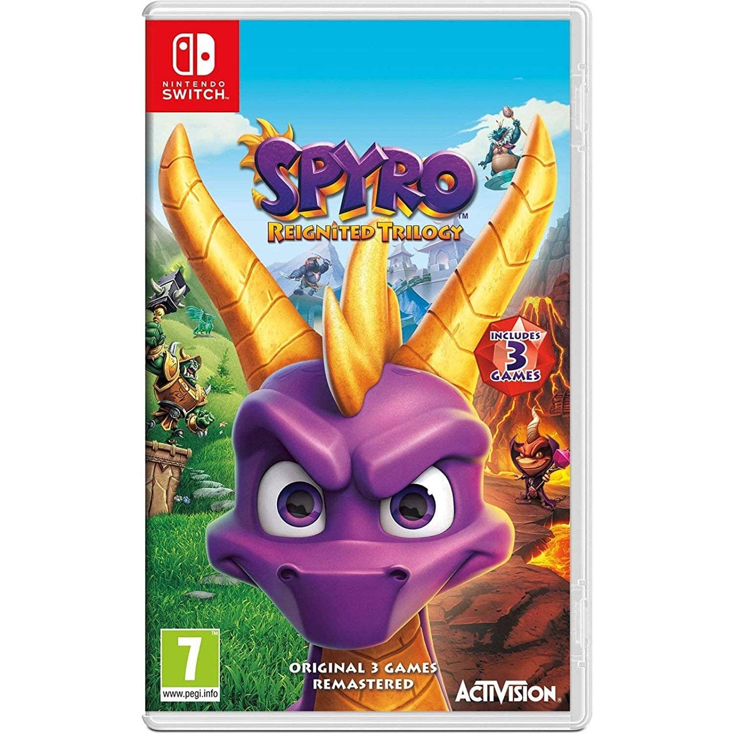 Spyro: Reignited Trilogy (R2) - Nintendo Switch Video Game Software Activision 