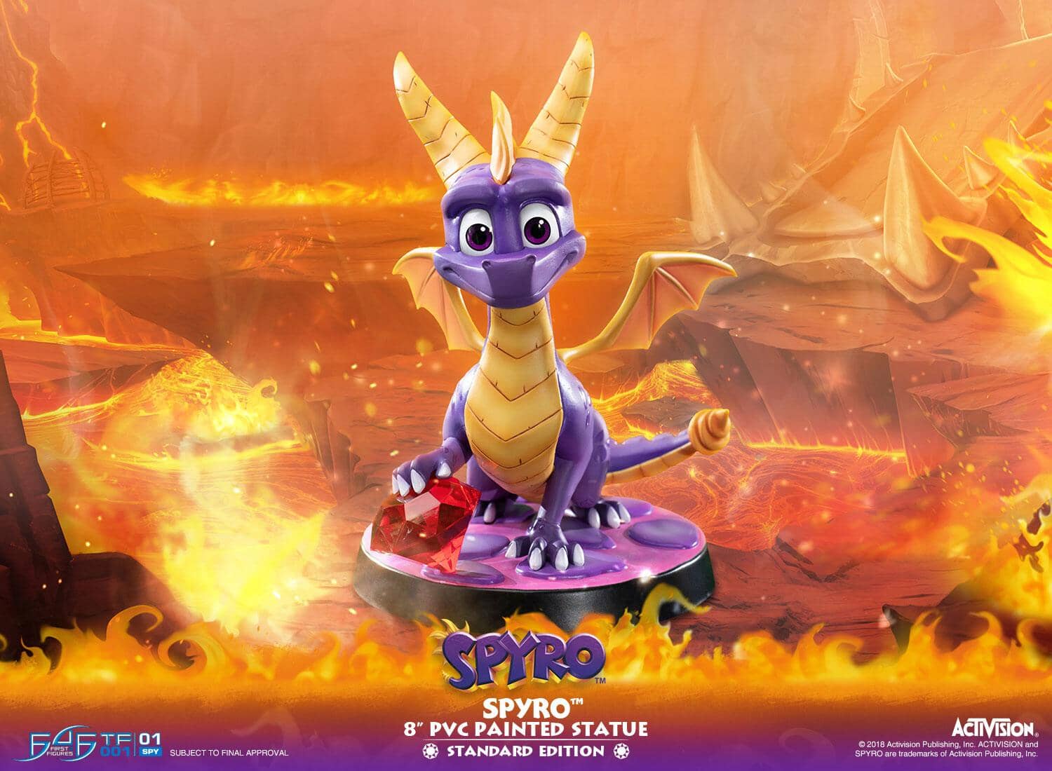 First 4 Figures Spyro Standard Edition PVC Statue