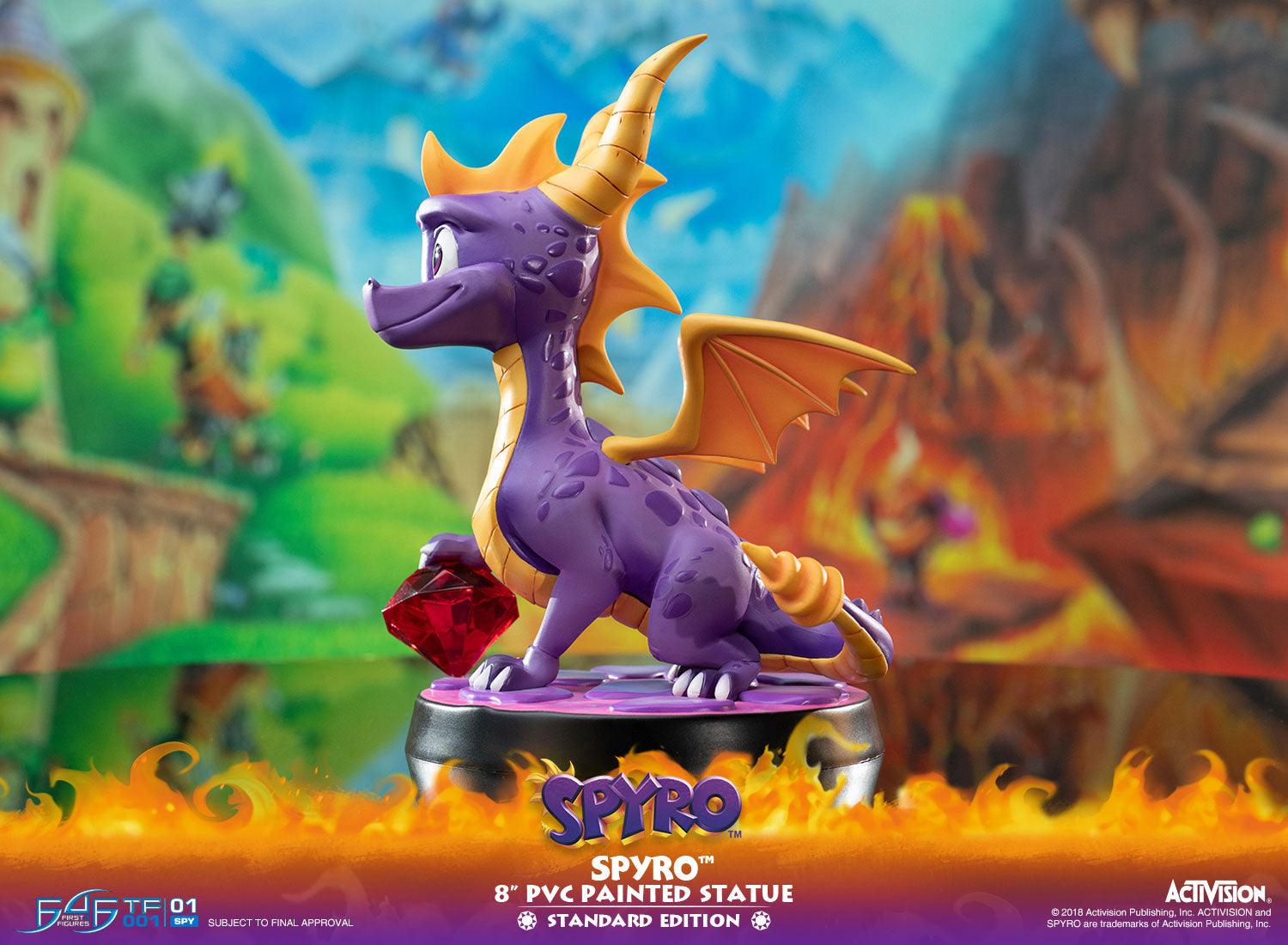 Spyro Standard Edition PVC Statue - detail view
